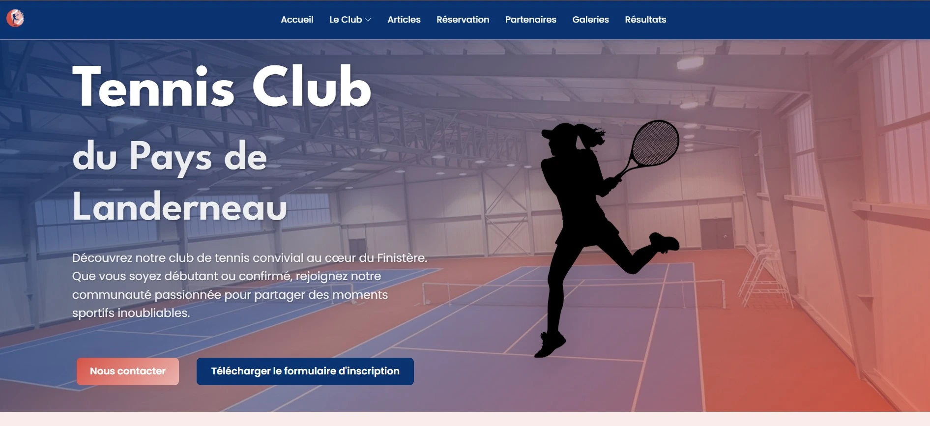Accueil du site